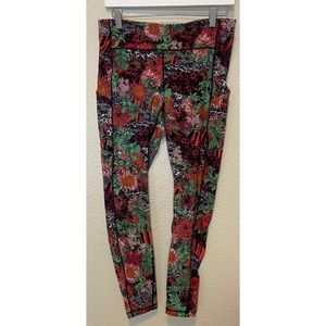 Lululemon Time to Sweat Zen Garden Leggings Size 10